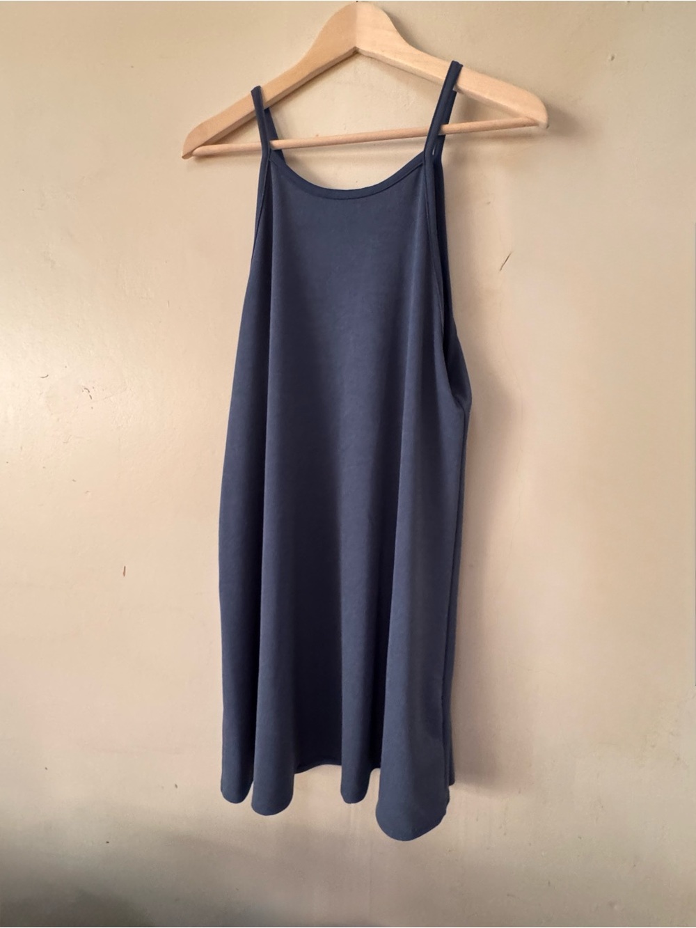 Wallflower Slate Blue Casual Tee Dress